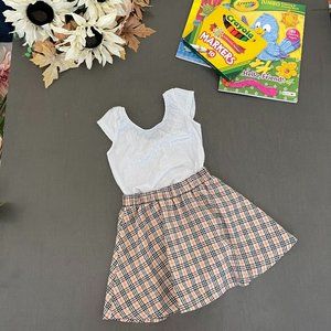 Baileys Blossoms Skater Skirt & Leotard Set - Size 4T